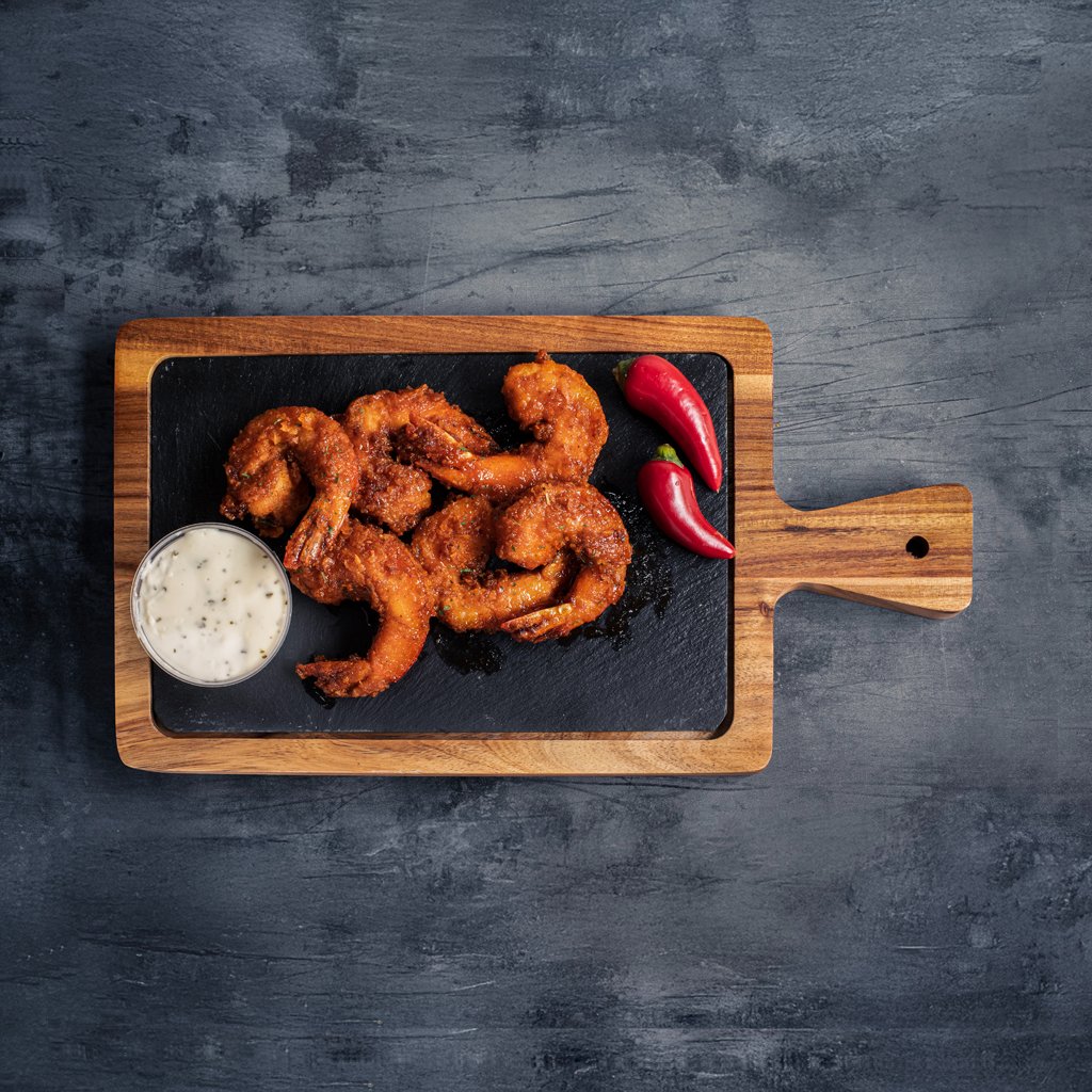Honey Spicy Fried Shrimps