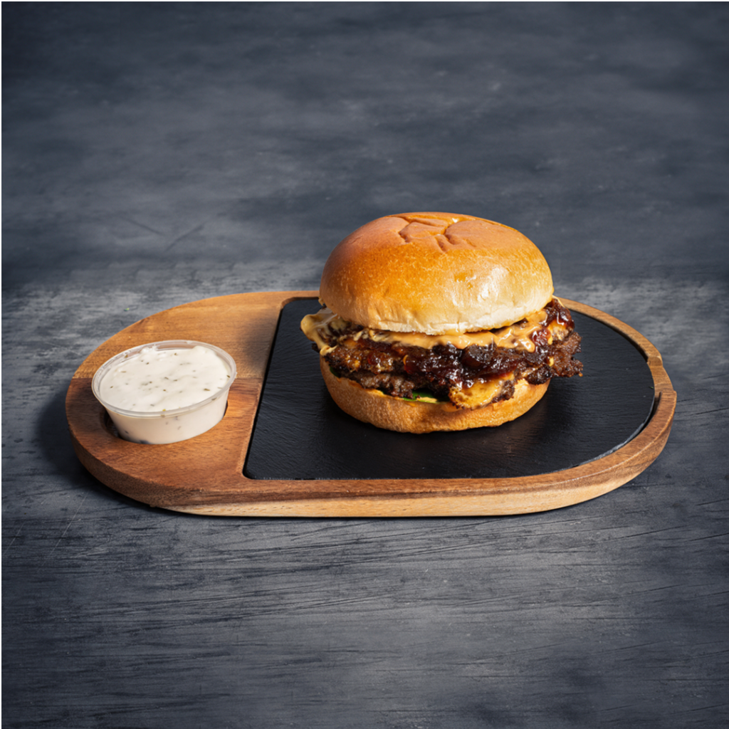 Double Smash Beef Burger