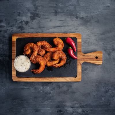 Honey Spicy Fried Shrimps