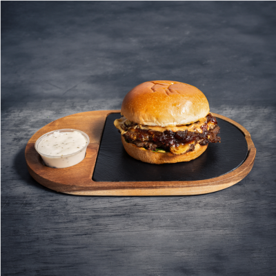 Double Smash Beef Burger
